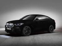 世界で最も黒い物質に覆われたBMW X6 新型…フランクフルトモーターショー2019に展示へ 画像