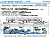 ハイブリッド車を導入する中小のトラック・バス事業者に補助金を支給 画像