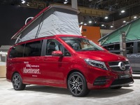 メルセデスベンツ Vクラス、キャンピングカーにも改良新型…「マルコポーロ」を欧州発表 画像