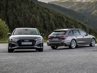 アウディ A4 改良新型、表情変化…フランクフルトモーターショー2019で発表へ 画像