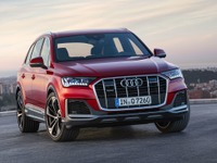アウディ Q7 改良新型、48Vマイルドハイブリッド…フランクフルトモーターショー2019で発表へ 画像