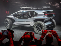 アウディ、自動運転の電動オフローダーを提案…フランクフルトモーターショー2019［訂正］ 画像