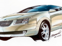 【デトロイトショー2002出品車】サーブ『9-3X』、つまりは次期『9-3』? 画像