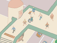 道路や駅前広場、駐車場もバリアフリー化へ 画像