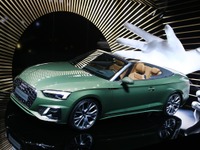 アウディ A5カブリオレ 改良新型、マイルドハイブリッド採用…フランクフルトモーターショー2019で発表 画像