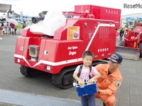 実物大パトレイバー登場「ぼうさいモーターショー」　9月23日 画像