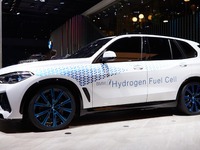 BMWの最新燃料電池車は X5 ベース、2022年に少量生産へ…フランクフルトモーターショー2019 画像