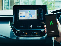 アイシンAW、LINEカーナビをトヨタ自動車などと共同開発…カローラ 新型からサービス 画像