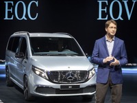 メルセデスベンツ Vクラス のEV『EQV』、航続405km…フランクフルトモーターショー2019 画像
