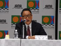 【東京モーターショー2019】自工会 豊田会長、100万人の来場者を目指す 画像