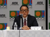 自工会の豊田会長、日米貿易協定の最終合意で「自由で公正な貿易環境の維持・強化を歓迎」 画像