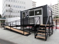 喫煙トレーラー、東京都千代田区からランドピアが受注…路上喫煙・ポイ捨て対策 画像