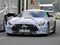 ついにグリル全開!VIPだけに見せたAMG GT R「ブラックシリーズ」の姿 画像