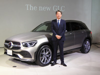 【メルセデスベンツ GLC/GLCクーペ 改良新型】上野社長「全方位にわたって進化した」 画像