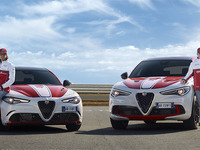 アルファロメオ ジュリア&ステルヴィオ、F1参戦記念の限定車発売へ 画像