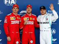 【F1 日本GP】日曜日午前に行われた予選はフェラーリがワンツー…ポールポジションはベッテル 画像