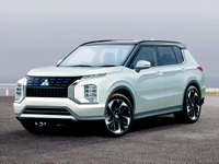 三菱 アウトランダー 次期型はこうなる!ボディ拡大、日産 エクストレイル と兄弟車に 画像