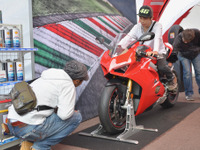【MotoGP 日本GP】ドゥカティのアイコニックなバイクが集合、パニガーレ V4Sも…ドゥカティブース 画像