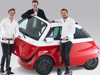 超小型EV「マイクロリノー」、1枠に3台駐車可能…東京モーターショー2019展示予定 画像