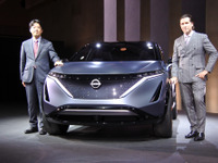 日産、クロスオーバーEV『アリア コンセプト』を世界初公開…東京モーターショー2019 画像