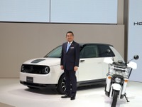 ホンダ八郷社長「高効率電動化技術 ホンダ イー テクノロジー を展開」…東京モーターショー2019 画像