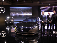 メルセデスベンツ、ヴィジョンEQS を東京モーターショー2019でアジア初公開 画像