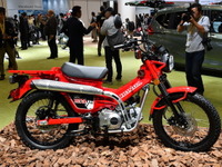 ホンダ CT125 はハンターカブの再来か、発売は「反響次第で」…東京モーターショー2019 画像