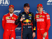 【F1 メキシコGP】フェルスタッペンが最速もペナルティでグリッド降格…ルクレールがポールポジション 画像