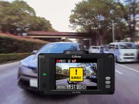 あおり運転を自動録画、セルスターが高画質前後2カメラドラレコ発売へ 画像
