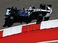 【F1 アメリカGP】フリー走行2回目はハミルトンがトップタイムをマーク 画像