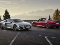 アウディ R8 に2WD、ミッドシップに540馬力のV8搭載…欧州発表 画像