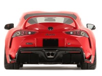 リアを先代「80スープラ」風に、トヨタ スープラ 新型の公式カスタム…SEMA 2019 画像