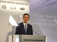日産 マー常務「米国事業はリカバリーへ第1歩」…第2四半期営業利益は85％減益 画像