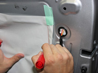 ［カーオーディオ・インストレーション］スピーカー…制振材を貼るコツ 画像