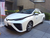 オリックスカーシェア、燃料電池車 MIRAI 導入　都内36か所に順次配備 画像