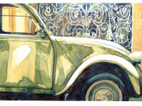 世界的カーデザイナーが水彩で描く名車、永島譲二ドローイング展 11月28日まで 画像