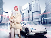 バーチャルモデル「imma」、新型EV タイカン のプロモーションに起用　ポルシェジャパン 画像