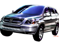 【デトロイトショー2002出品車】ホンダの8人乗りSUV、『パイロット』 画像