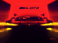 BMW M4 次期型、500馬力以上の直6ツインターボが確定…「GT3」レーサーも開発中 画像