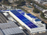 三菱グループ3社、大規模太陽光発電設備などを三菱自動車岡崎製作所に導入 画像