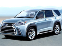レクサスSUVの頂点『LX』次期型、2020年デビューか…新開発ラダーフレーム＆電動化が目玉 画像