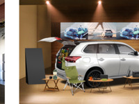 三菱自動車×蔦屋家電、アウトドアに家電製品を導入した「電気CAMP」展示イベント 開催中 画像