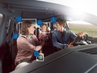 ボッシュの車内モニターシステム、CES 2020で発表へ 画像