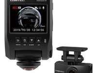 コムテック、360°+リアカメラ搭載の最強ドラレコを近日発売 画像