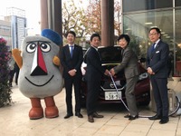 日産と宇部市、EVを活用した災害連携協定を締結 中国地方初 画像