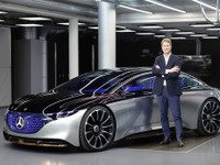 メルセデスベンツ『EQS』、未来の電動 Sクラス…CES 2020に出展へ 画像