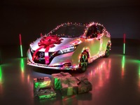 日産 リーフ、歩行者警告音でクリスマスソング［動画］ 画像