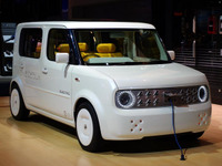 【ニューヨークモーターショー08】写真蔵…日産 でんきキューブ コンセプト 画像