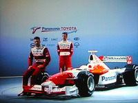 【トヨタF1ドリーム】2002年型発表…これが『TF102』のスペックだ!! 画像