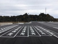 新東名高速 静岡SA・浜松SAの駐車場整備が完了 ダブル連結トラック優先駐車マスも設置 画像